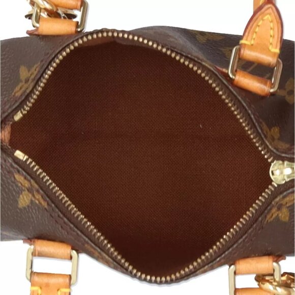 LOUIS VUITTON Shoulder Bag M4154 Monogram canvas 2way Monogram Mini Speedy used - Picture 6 of 11